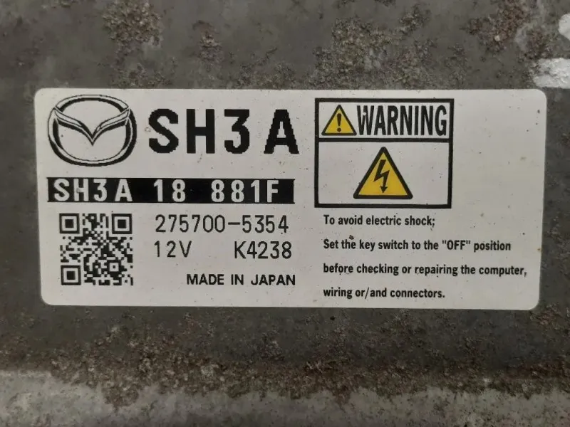 Centralina Iniezione SH3A18881F 275700-5354 CENTRALINA ECU Mazda 6 III 2013