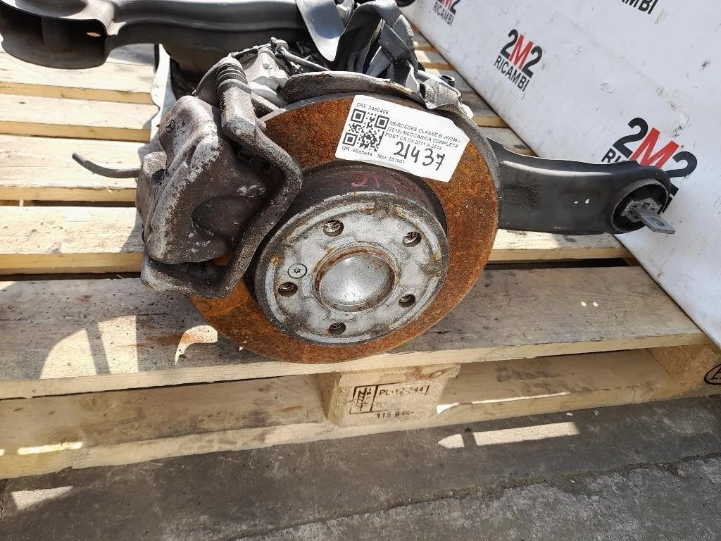 Meccanica Completa POST DX 2460406 Mercedes Classe B W246 2012