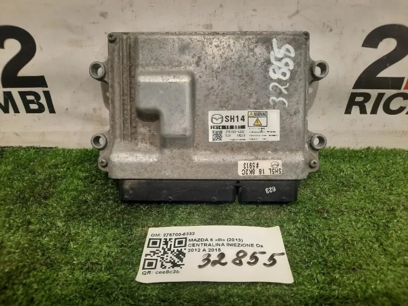 Centralina Iniezione SH1418881 275700-6332 CENTRALINA ECU Mazda 6 III 2013