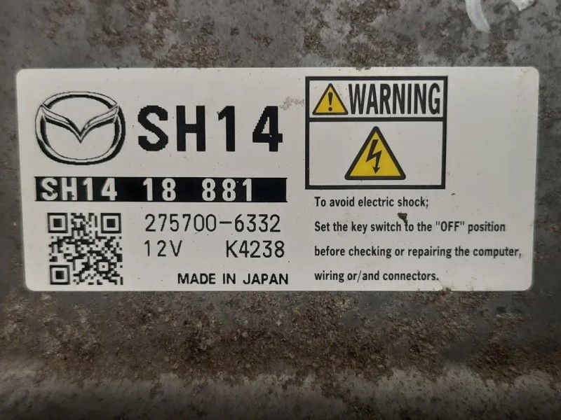 Centralina Iniezione SH1418881 275700-6332 CENTRALINA ECU Mazda 6 III 2013