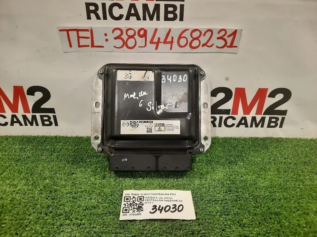 Centralina Iniezione R2BG 18 881D CENTRALINA ECU Mazda 6 III 2013
