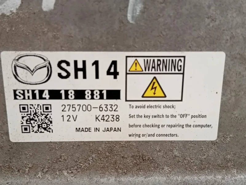 Centralina Iniezione 275700-6332 Mazda 6 III 2015