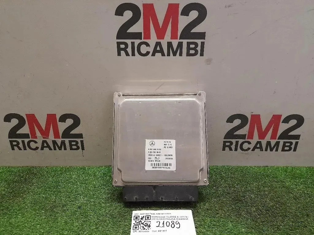 Centralina Iniezione A6519007600 A6519010601 Mercedes Classe A W176 2013