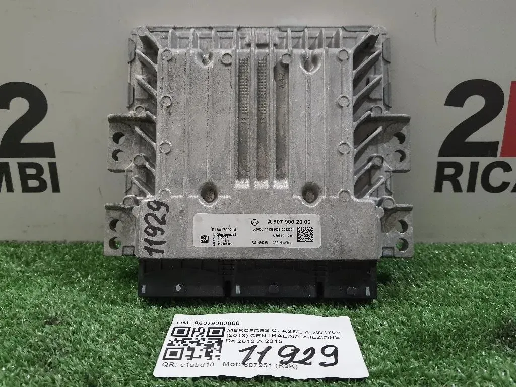 Centralina Iniezione A6079002000 Mercedes Classe A W176 2013