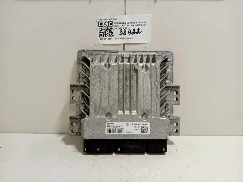 Centralina Iniezione A6079001800 Mercedes Classe B W246 2012