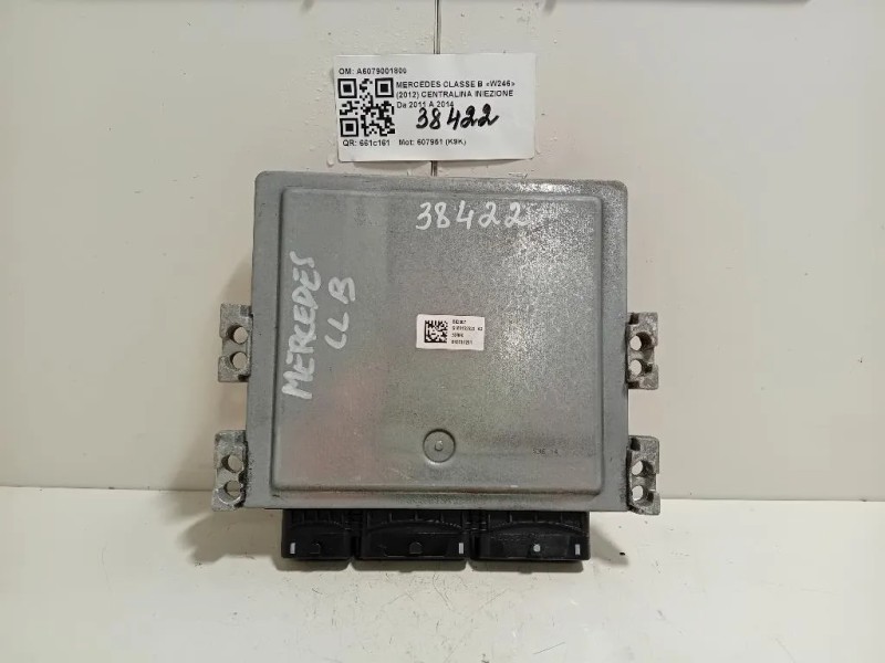 Centralina Iniezione A6079001800 Mercedes Classe B W246 2012