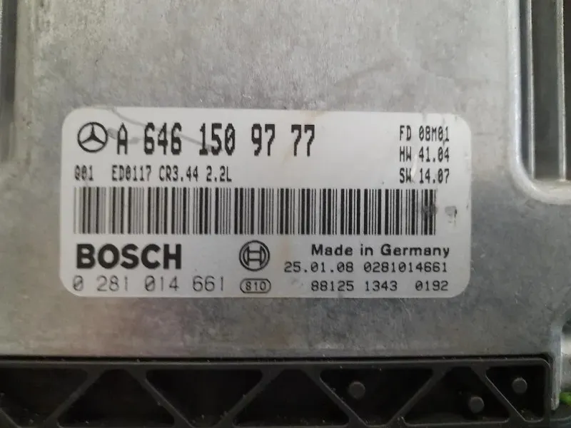 Centralina Iniezione A6461509777 Mercedes Classe CLK C209 2003