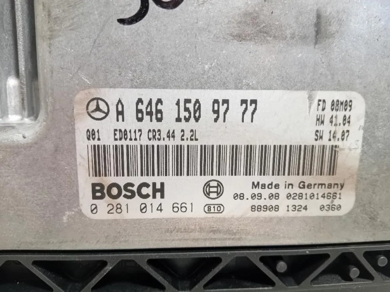 Centralina Iniezione A6461509777 Mercedes Classe CLK C209 2003