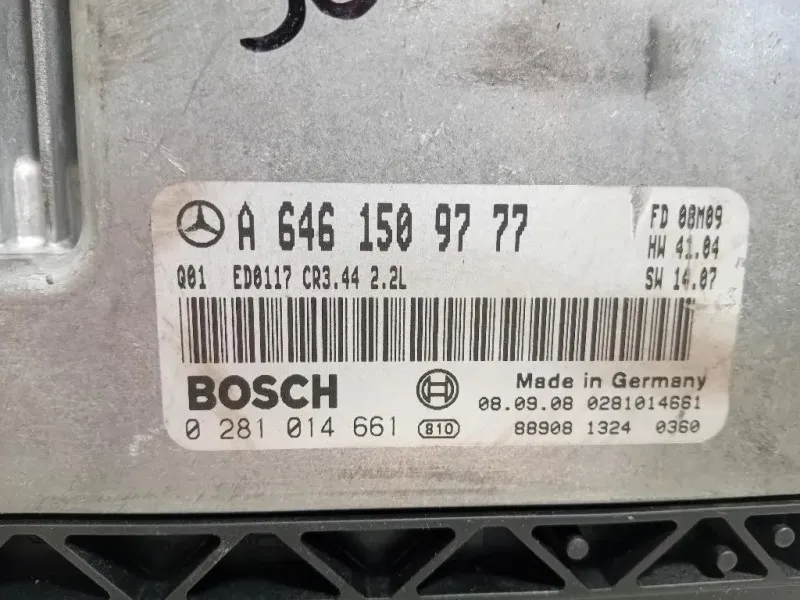 Centralina Iniezione A6461509777 Mercedes Classe CLK C209 2003