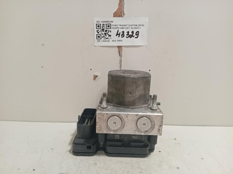 Pompa ABS ANT 0265956396 Ford Transit Custom I 2018