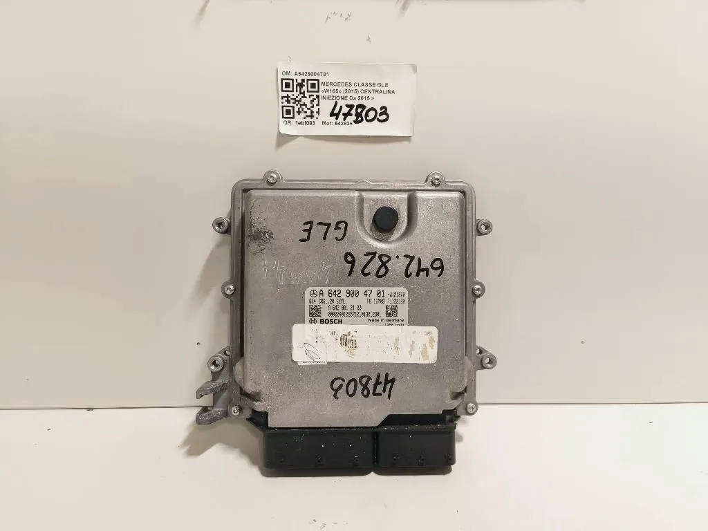 Centralina Iniezione A6429004701 Mercedes Classe GLE W166 2015