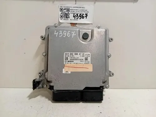 Centralina Iniezione A6429004701 CENTRALINA ECU Mercedes Classe GLE W166 2015