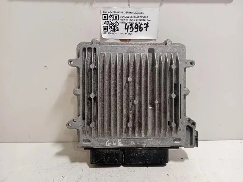 Centralina Iniezione A6429004701 CENTRALINA ECU Mercedes Classe GLE W166 2015