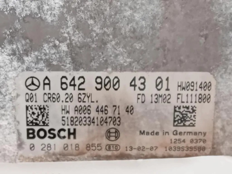 Centralina Iniezione A6429004301 Mercedes Classe ML W166 2012