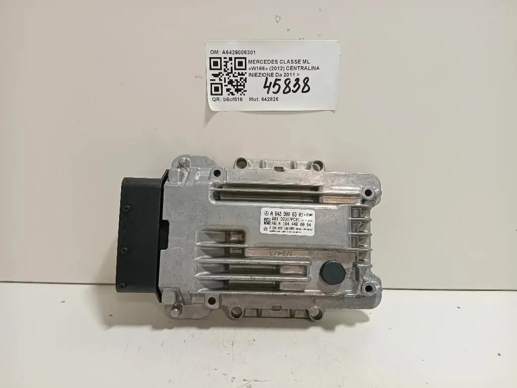 Centralina Iniezione A6429006301 Mercedes Classe ML W166 2012