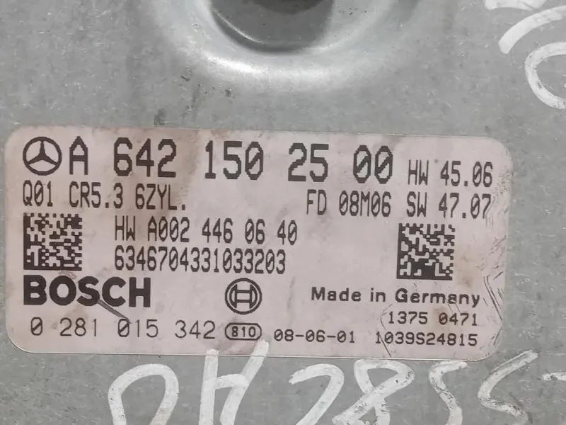 Centralina Iniezione A6421502500 Mercedes Classe S W221 2006