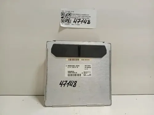 Centralina Iniezione 170 545 12 40 Mercedes Classe SLK R170 1997