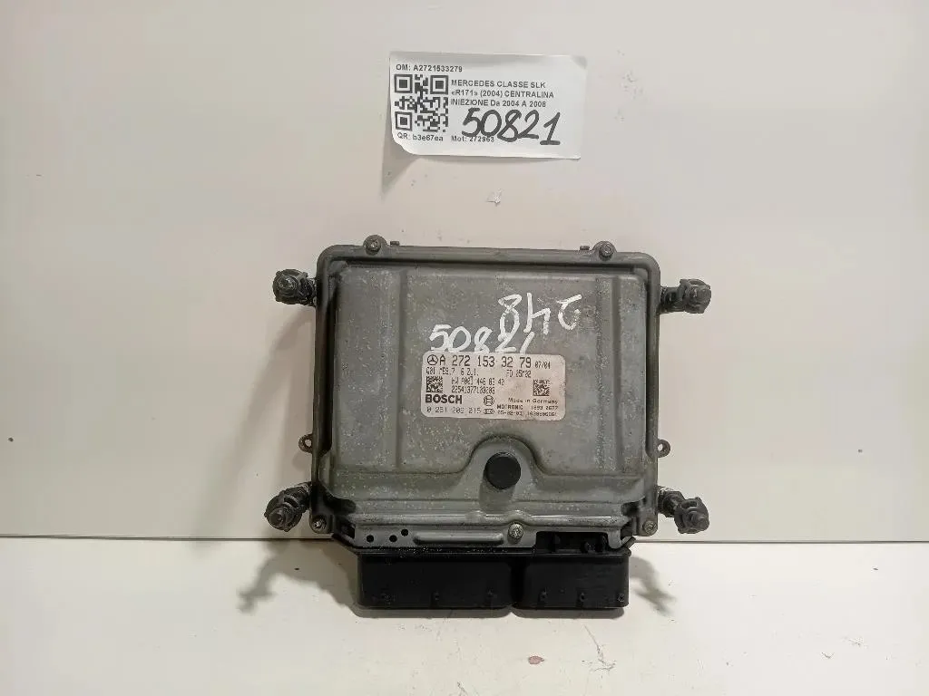 Centralina Iniezione A2721533279 Mercedes Classe SLK R171 2004