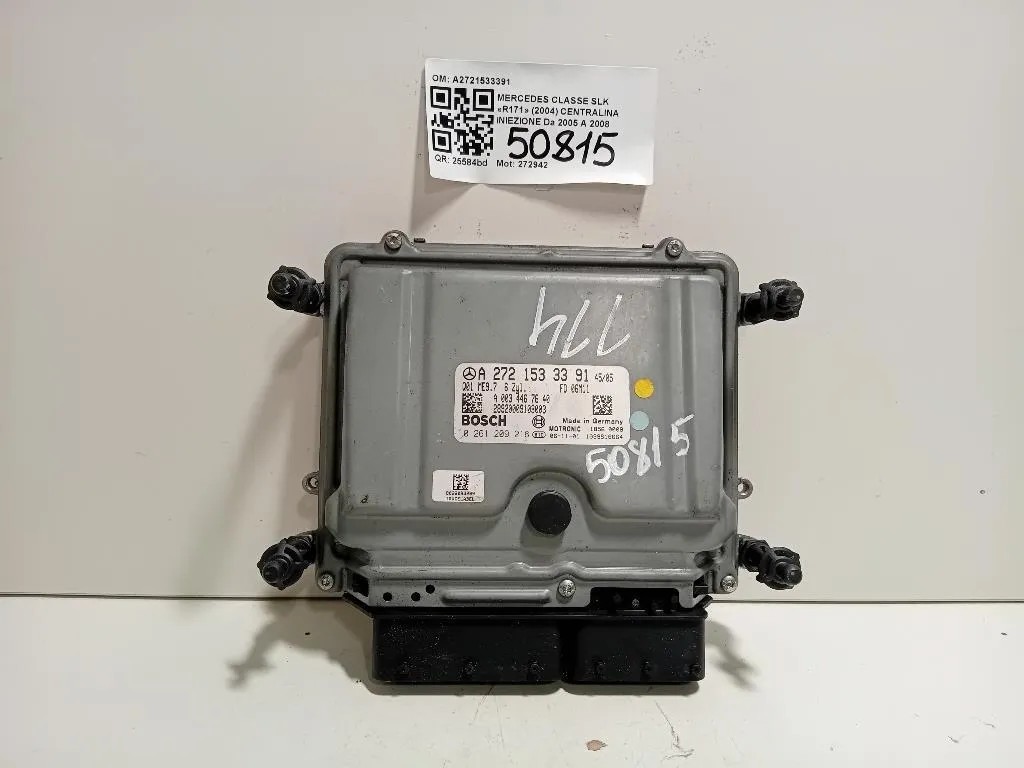 Centralina Iniezione A2721533391 Mercedes Classe SLK R171 2004