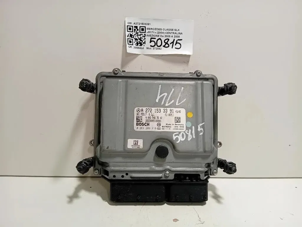 Centralina Iniezione A2721533391 Mercedes Classe SLK R171 2004
