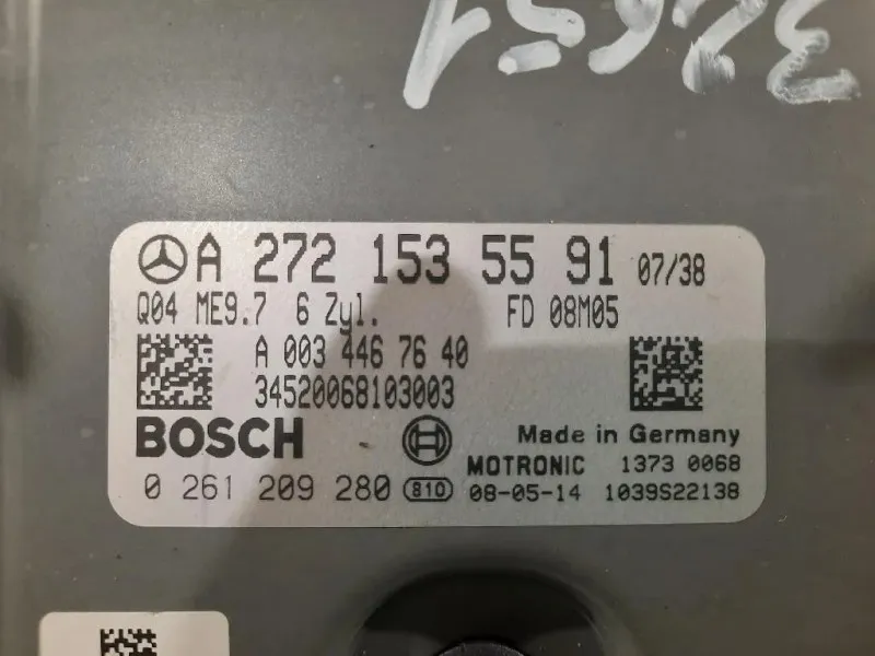 Centralina Iniezione A2721535591 Mercedes Classe SLK R171 2008