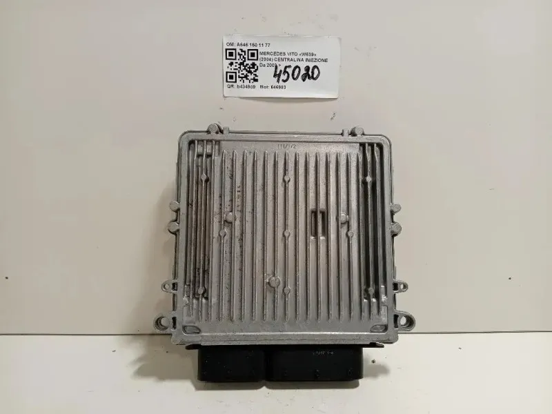 Centralina Iniezione A646 150 11 77 Mercedes VITO W639 2004