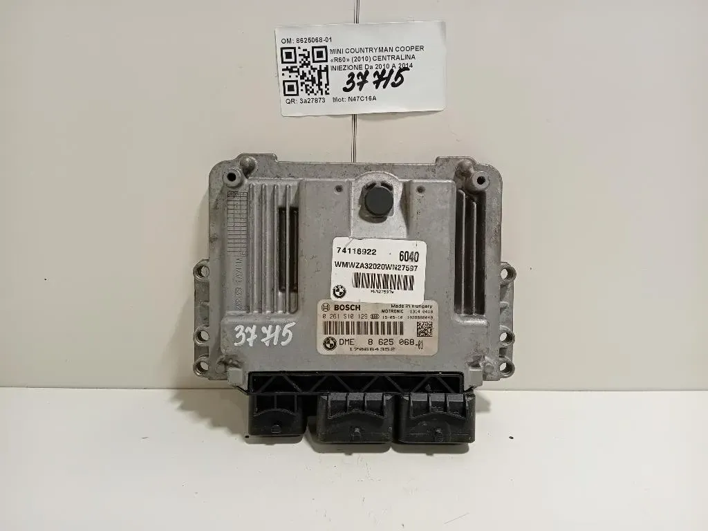 Centralina Iniezione 8625068-01 Mini Countryman Cooper R60 2010