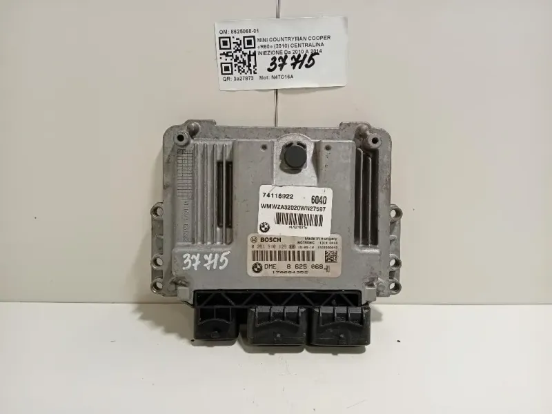 Centralina Iniezione 8625068-01 Mini Countryman Cooper R60 2010