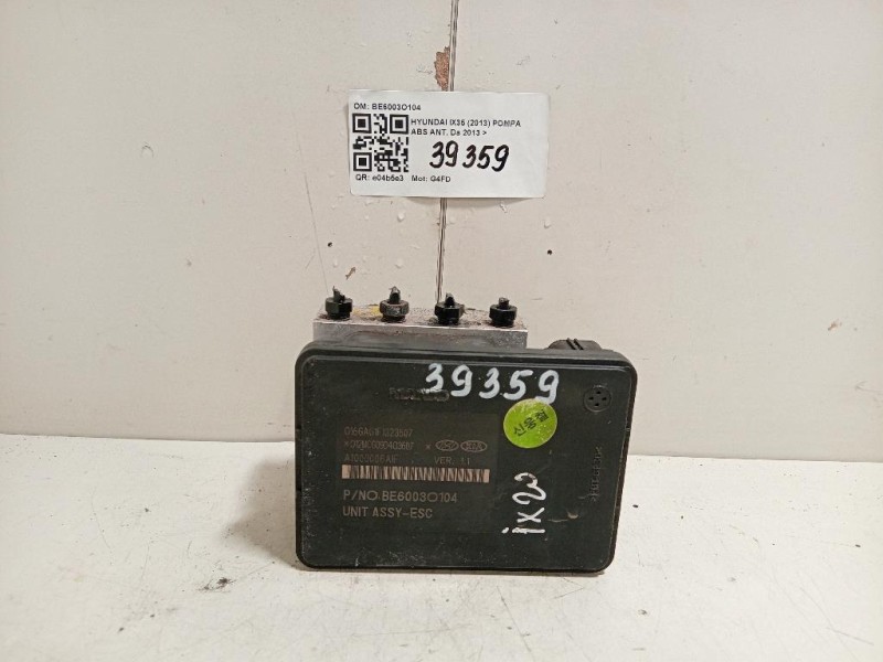 Pompa ABS ANT BE6003O104 58920-2Y660 Hyundai IX35 2013