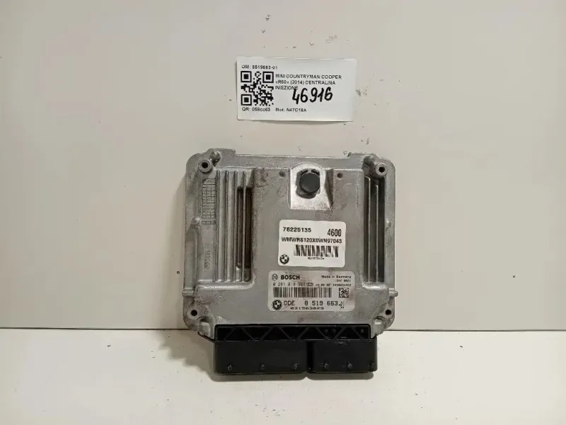 Centralina Iniezione 8519663-01 Mini Countryman Cooper R60 2014