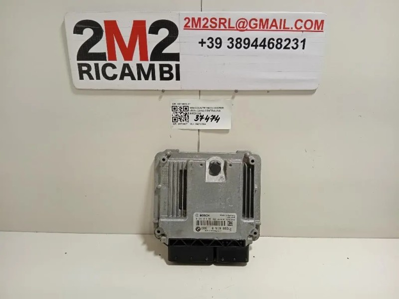 Centralina Iniezione 8519663-01 Mini Countryman Cooper R60 2014
