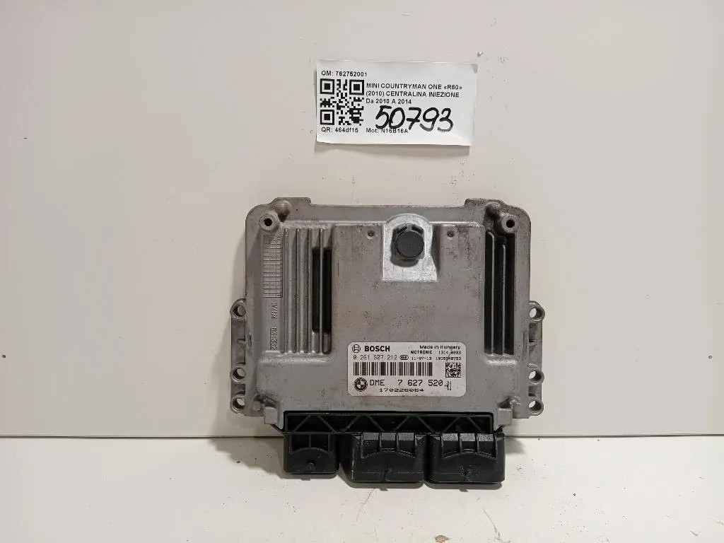 Centralina Iniezione 762752001 Mini Countryman ONE R60 2010