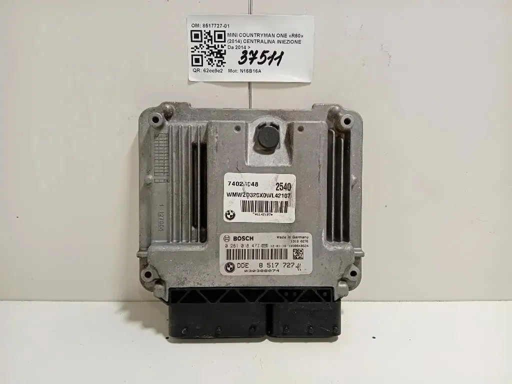 Centralina Iniezione 8517727-01 Mini Countryman ONE R60 2014