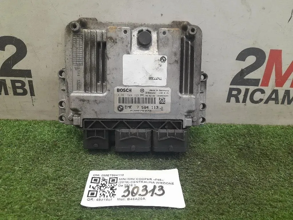Centralina Iniezione DME7584113 Mini MINI Clubman R55 2008