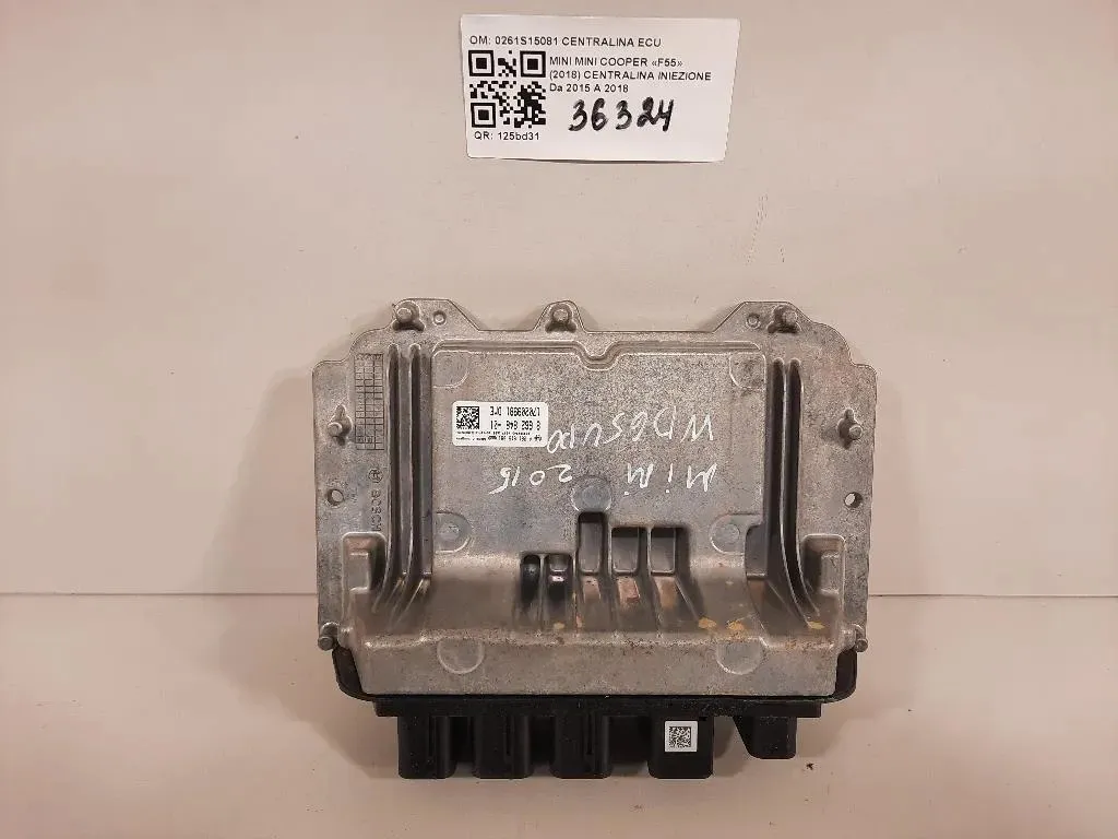 Centralina Iniezione 0261S15081 CENTRALINA ECU Mini MINI Cooper F55 2018