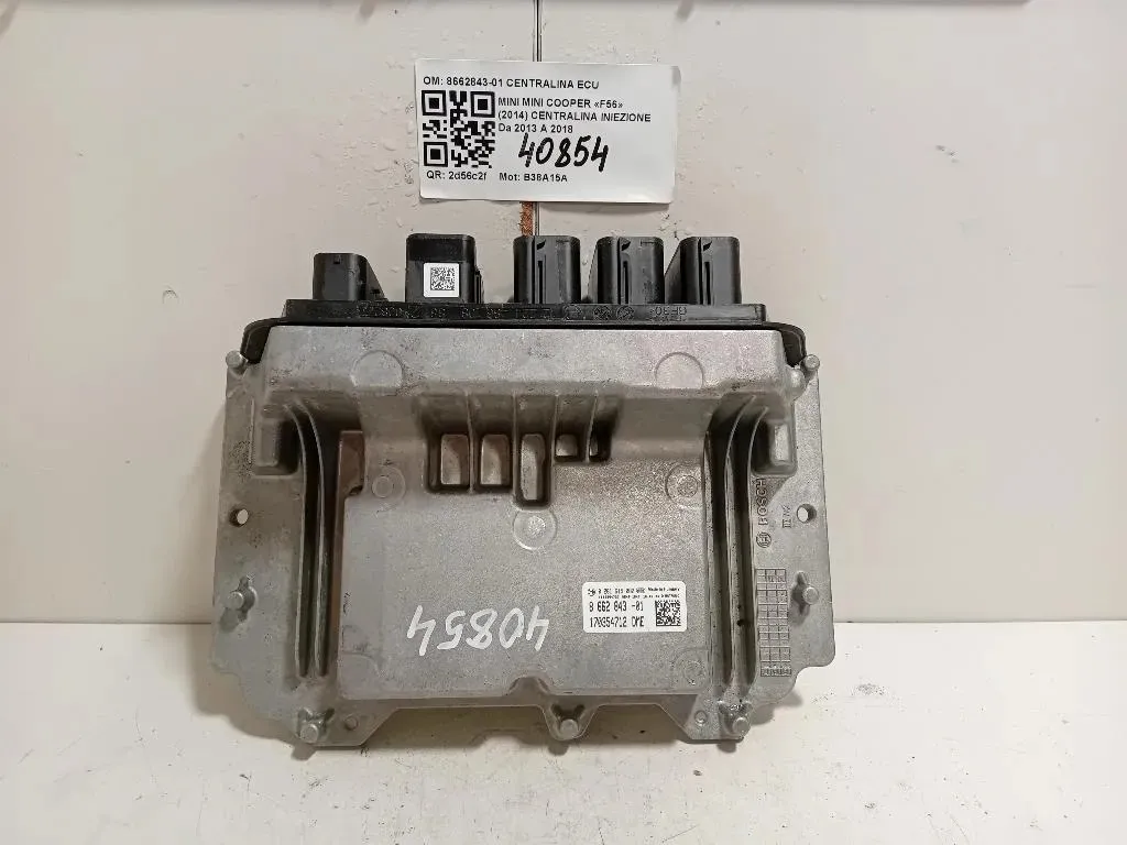 Centralina Iniezione 8662843-01 CENTRALINA ECU Mini MINI Cooper F56 2014