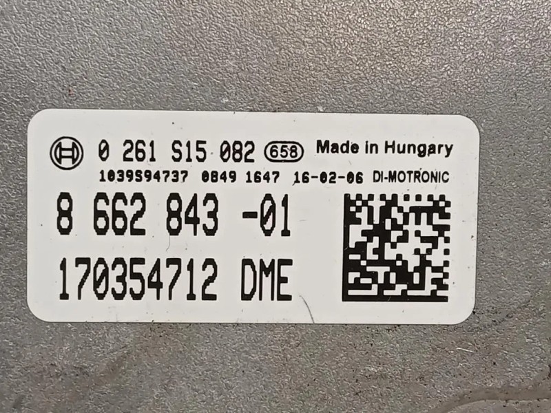 Centralina Iniezione 8662843-01 CENTRALINA ECU Mini MINI Cooper F56 2014