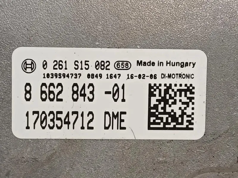 Centralina Iniezione 8662843-01 CENTRALINA ECU Mini MINI Cooper F56 2014