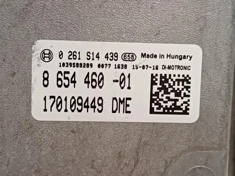 Centralina Iniezione 8662843-01 CENTRALINA ECU Mini MINI Cooper F56 2014