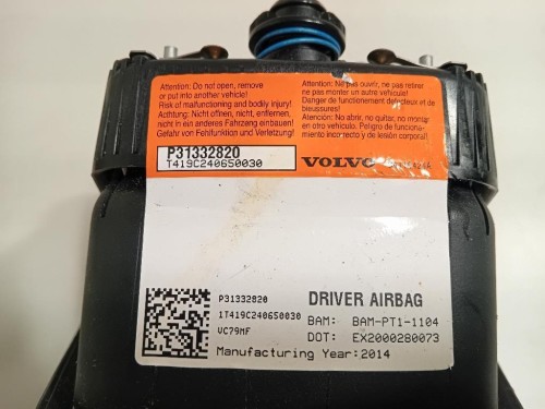 Air-bag Guidatore P31332820 Volvo XC70 III 2013