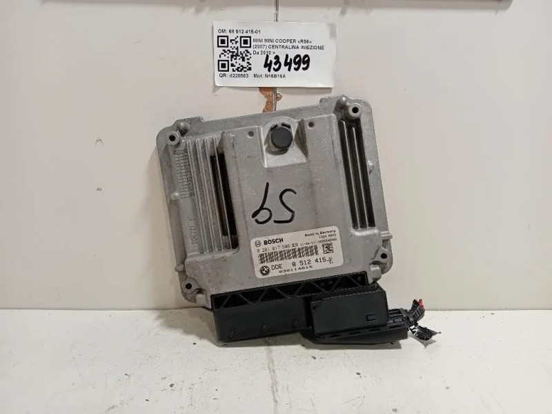 Centralina Iniezione 68 512 415-01 ECU Mini MINI Cooper R56 2007
