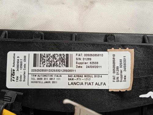 Air-bag Guidatore P31332820 Volvo XC70 III 2013
