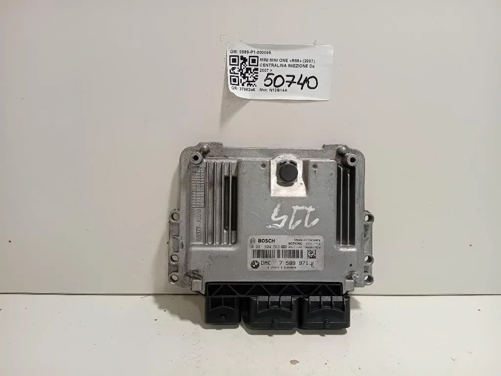 Centralina Iniezione 0589-P1-000095 Mini MINI ONE R56 2007
