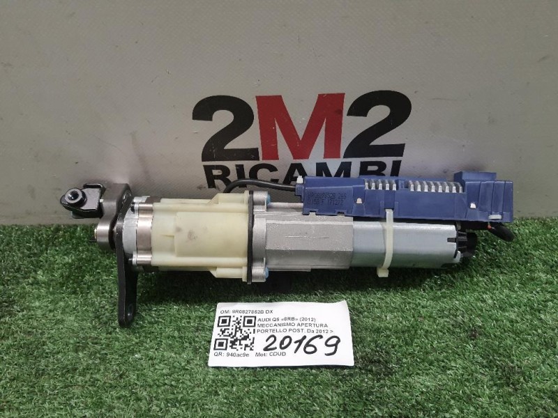 Meccanismo Apertura Portello POST 8R0827852B DX Audi Q5 8RB 2012
