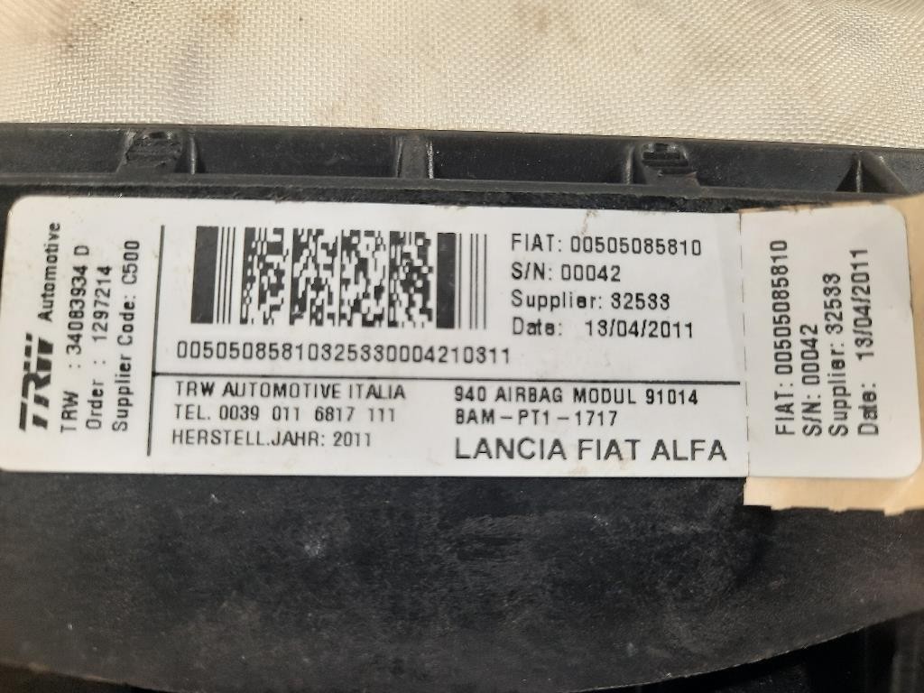 Air-bag Montante Tetto ANT DX 985P04X00B Nissan Navara 2010
