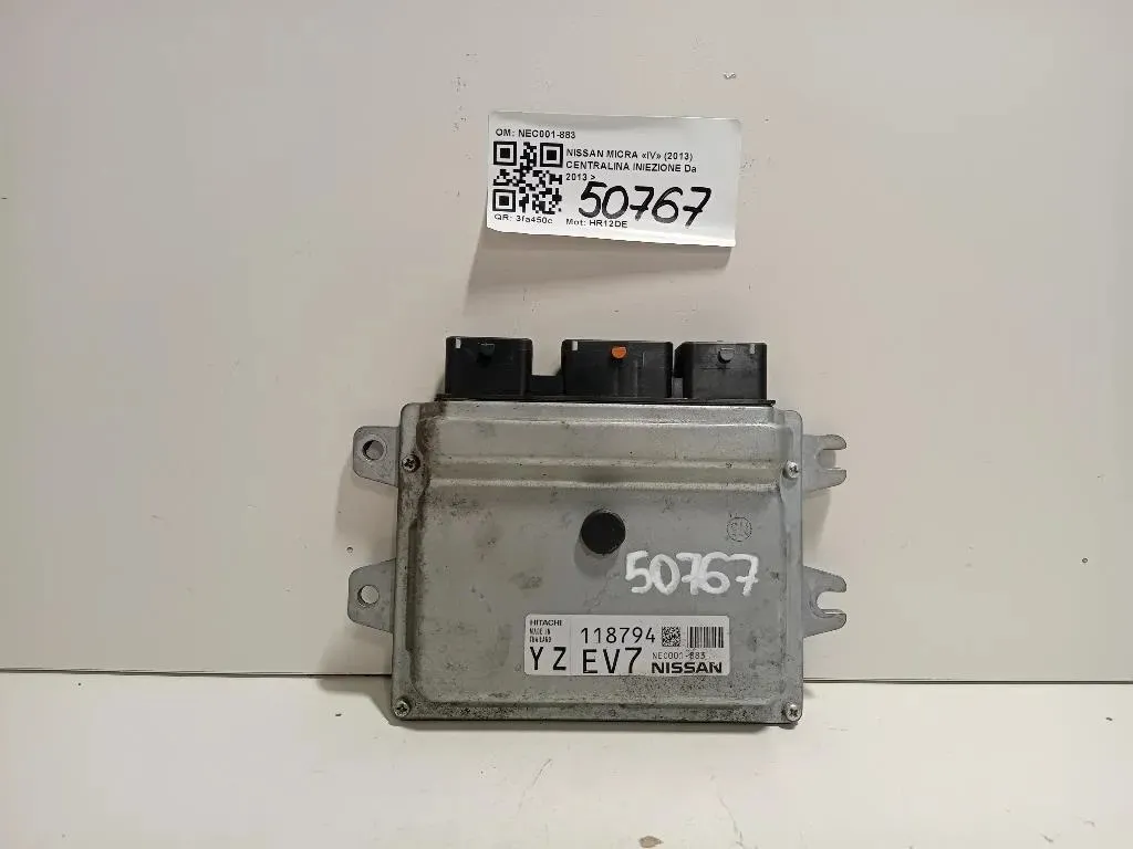Centralina Iniezione NEC001-883 Nissan Micra IV 2013