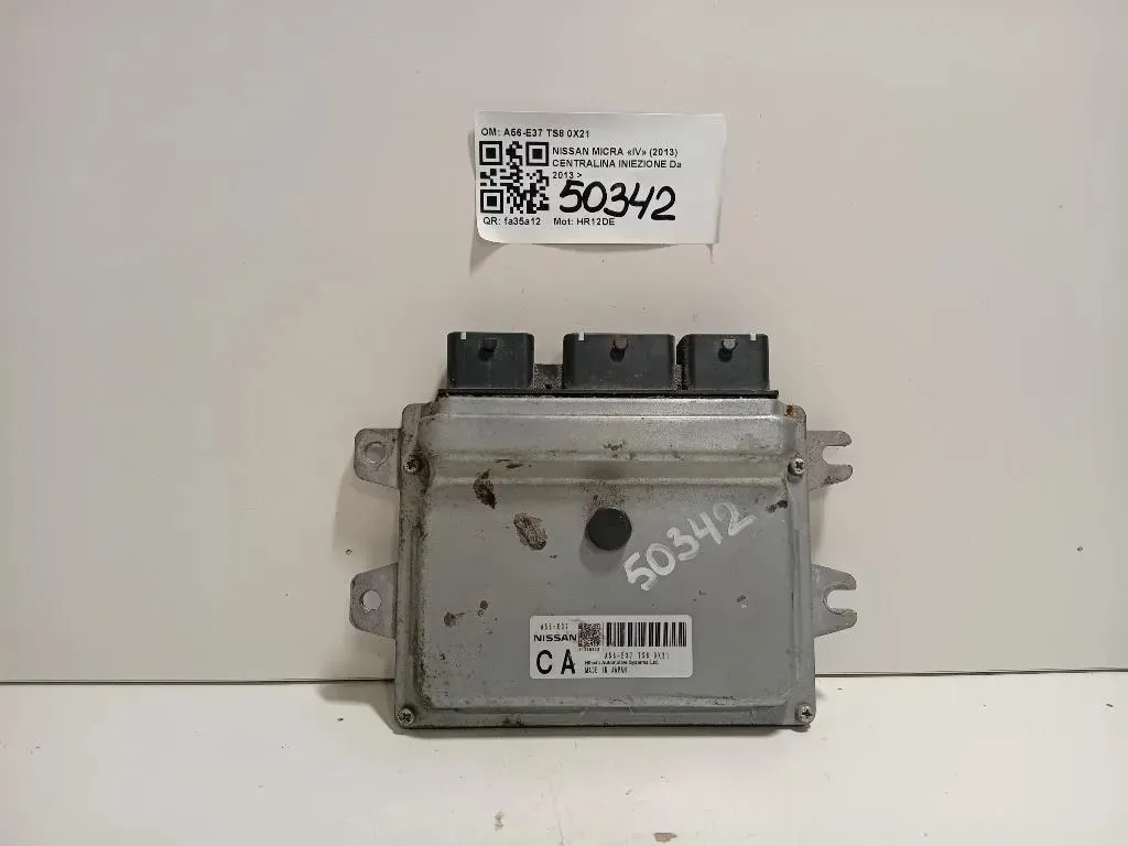 Centralina Iniezione A56-E37 TS8 0X21 Nissan Micra IV 2013