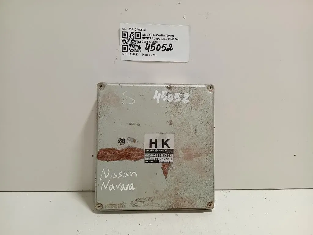 Centralina Iniezione 23710 VK563 Nissan Navara 2010
