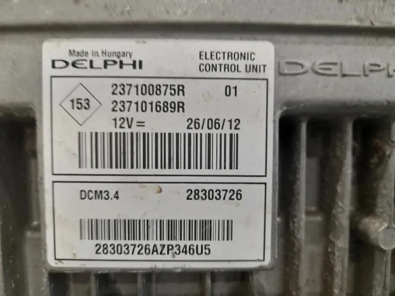 Centralina Iniezione 237100875R 237101689R Nissan Nv200 2009
