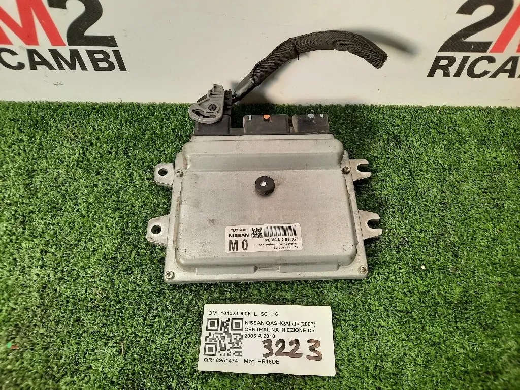 Centralina Iniezione MEC93-610 B1 Nissan Qashqai I 2007